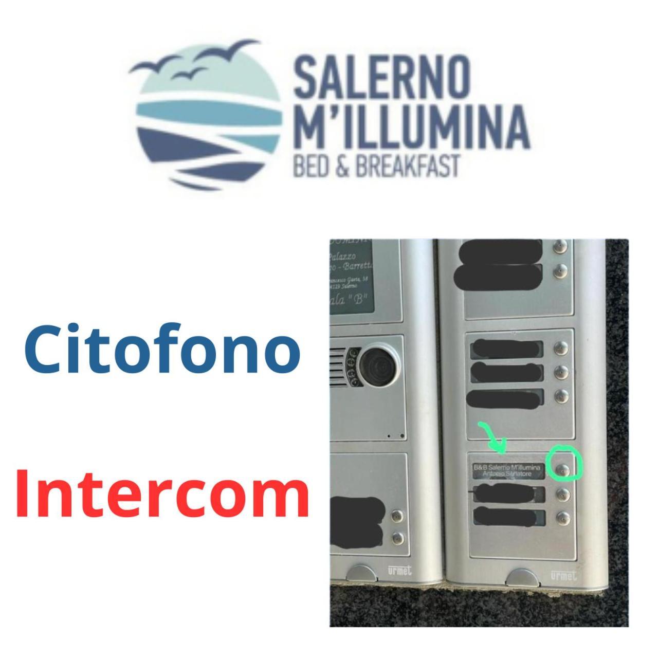 Salerno M'Illumina Bed & Breakfast Eksteriør bilde